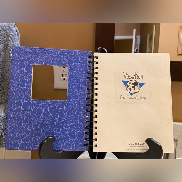 Vacation - The Traveler’s Journal - Blue- Hard Covered Book - Picture 3 of 6